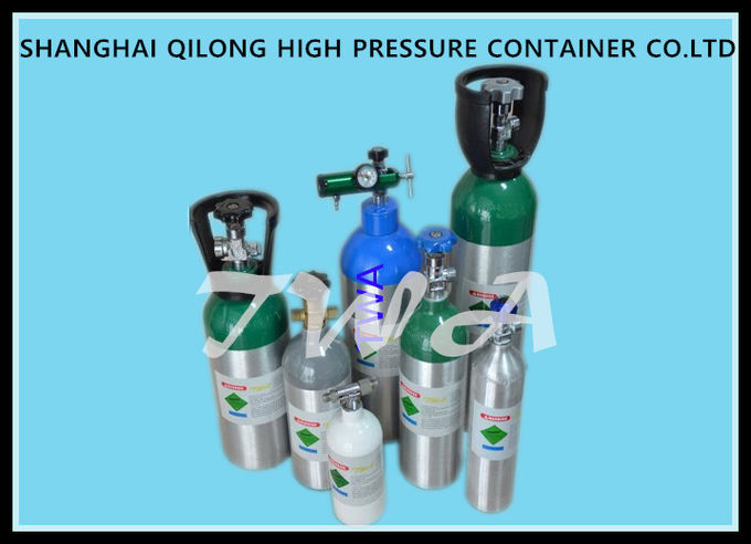 SRGT - 의학 사용을 위한 WT4 8LHigh 압력 알루미늄 가스 봄베 L 안전 가스 봄베